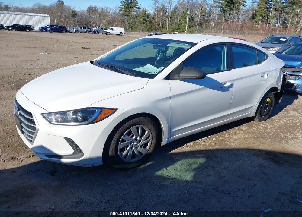 2018 HYUNDAI ELANTRA SE VIN: 5NPD74LF1JH401999