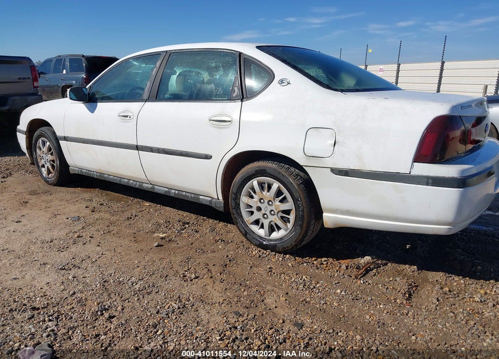 2002 CHEVROLET IMPALA VIN: 2G1WF55KX29207156