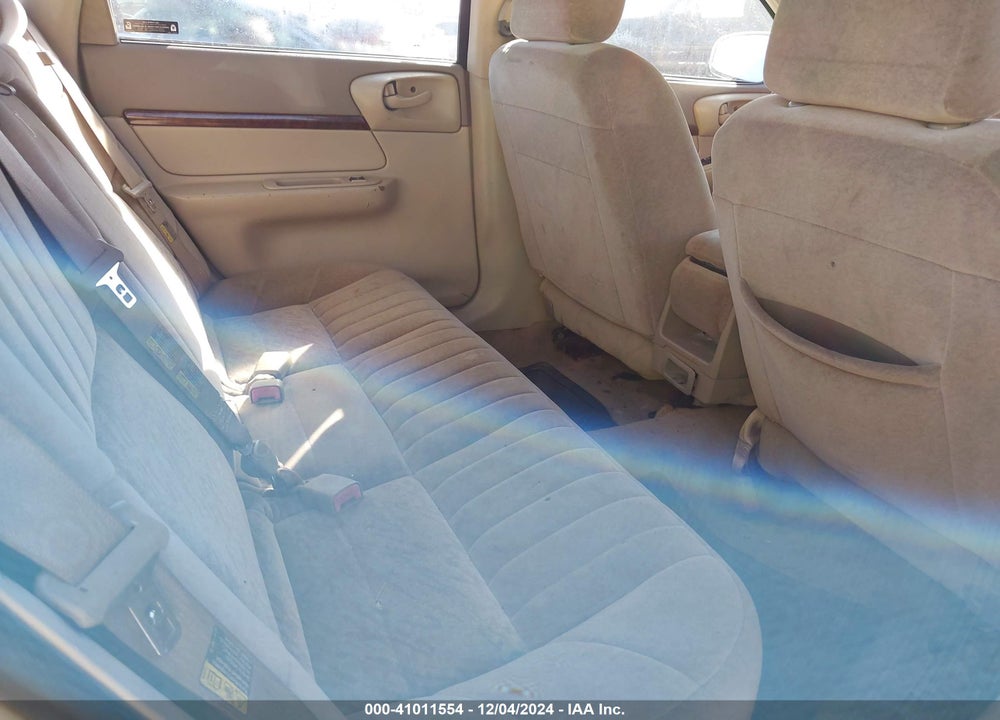 2002 CHEVROLET IMPALA VIN: 2G1WF55KX29207156