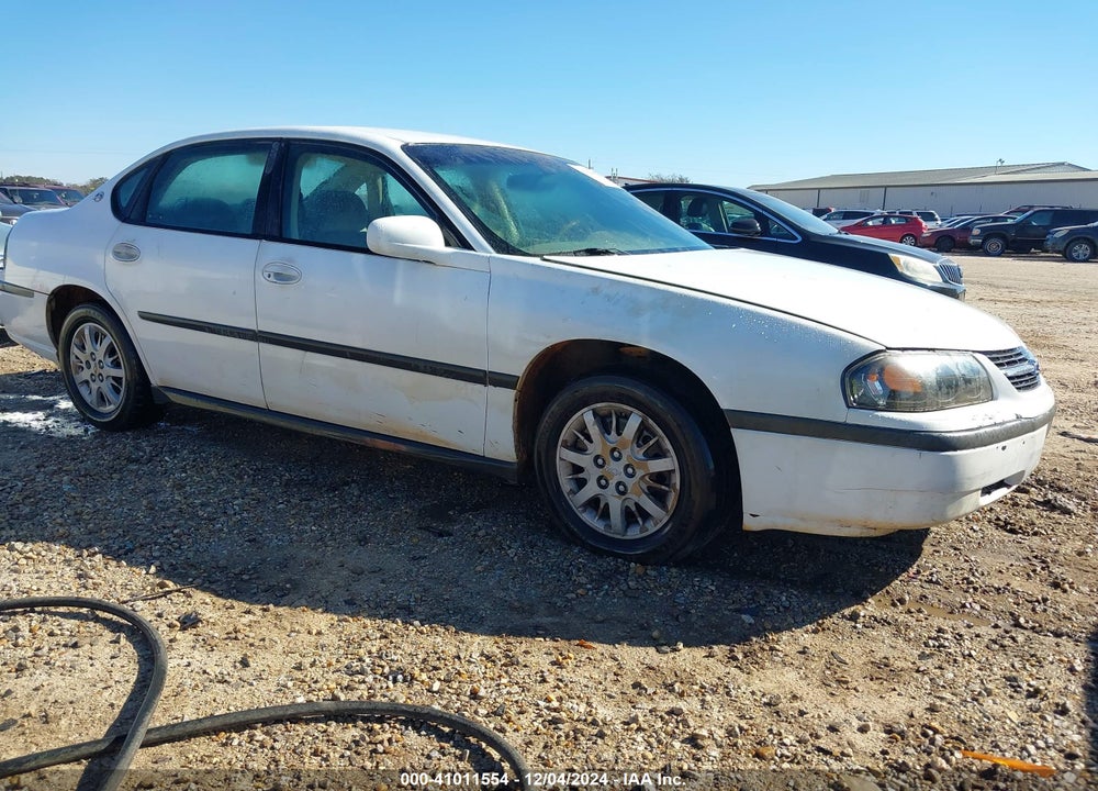 2002 CHEVROLET IMPALA VIN: 2G1WF55KX29207156