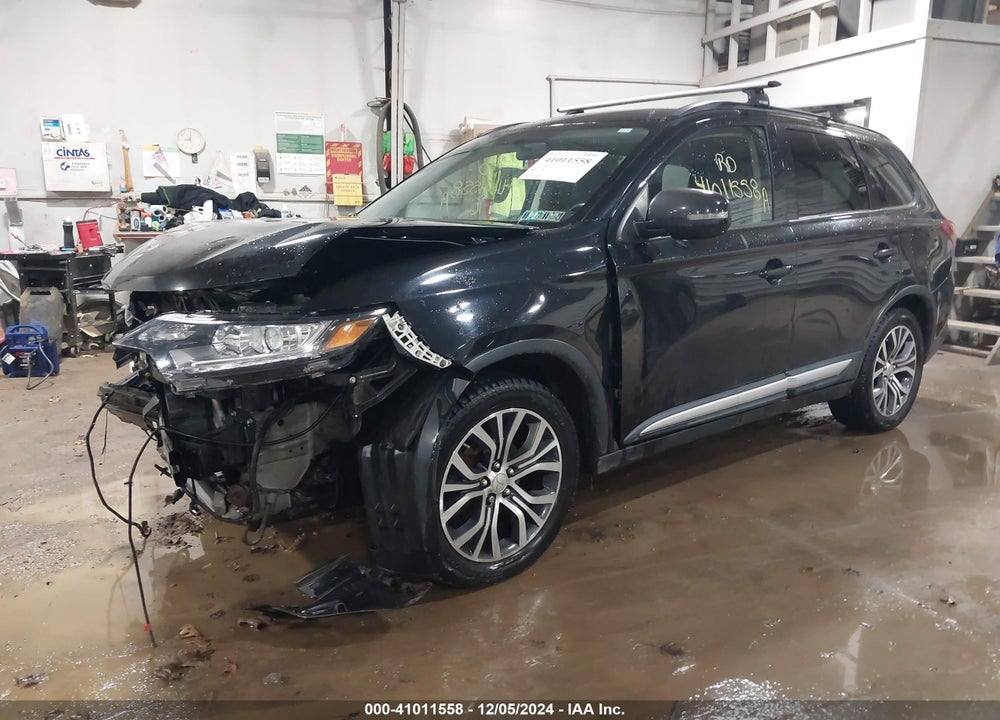2016 MITSUBISHI OUTLANDER SEL VIN: JA4AZ3A37GZ044176