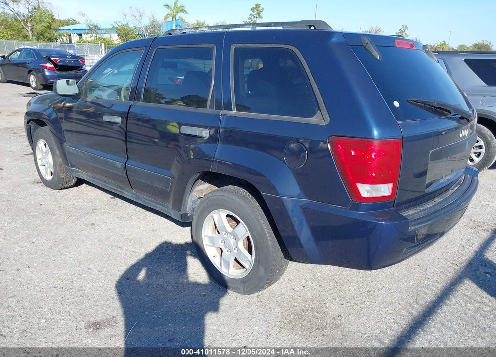 2005 JEEP GRAND CHEROKEE LAREDO VIN: 1J4GR48K85C678755