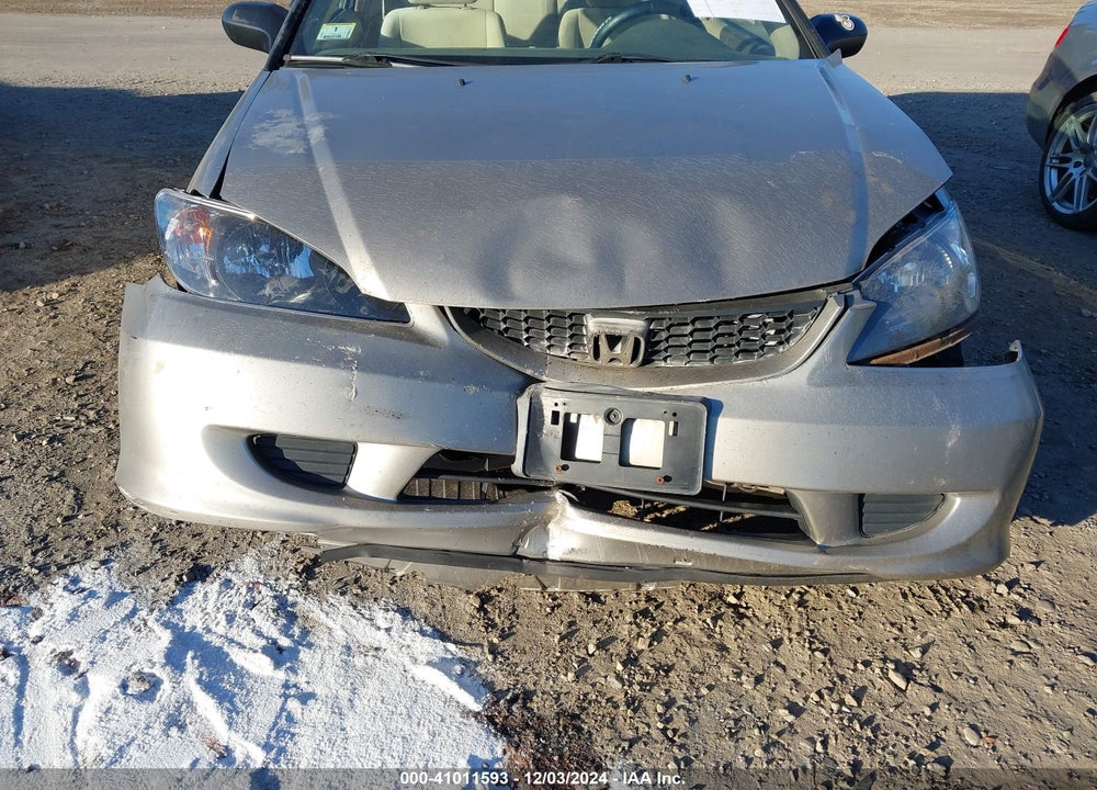 2004 HONDA CIVIC LX VIN: 1HGEM225X4L057956