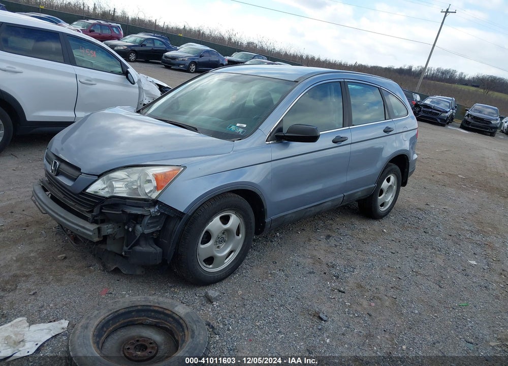 2008 HONDA CR-V LX VIN: 5J6RE48338L046991