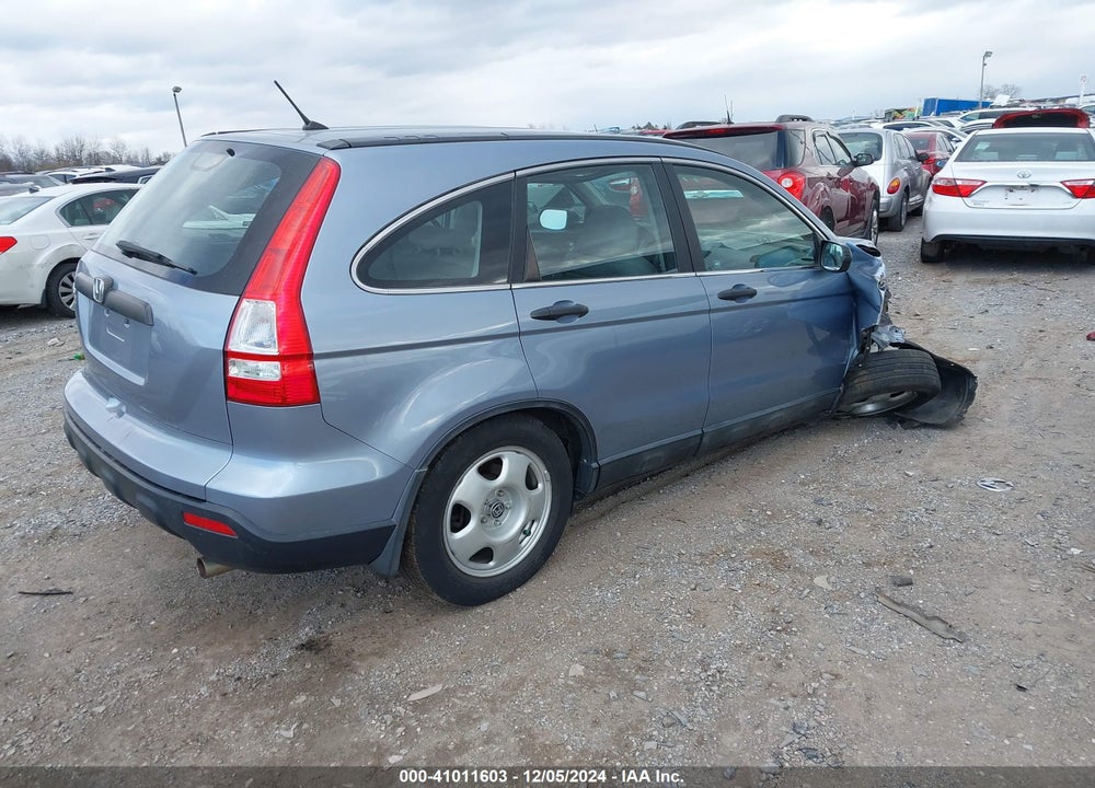 2008 HONDA CR-V LX VIN: 5J6RE48338L046991