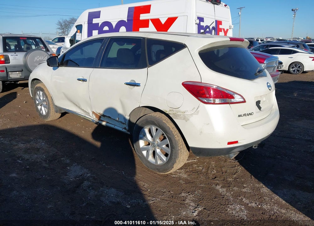 2014 NISSAN MURANO VIN: JN8AZ1MW7EW502768