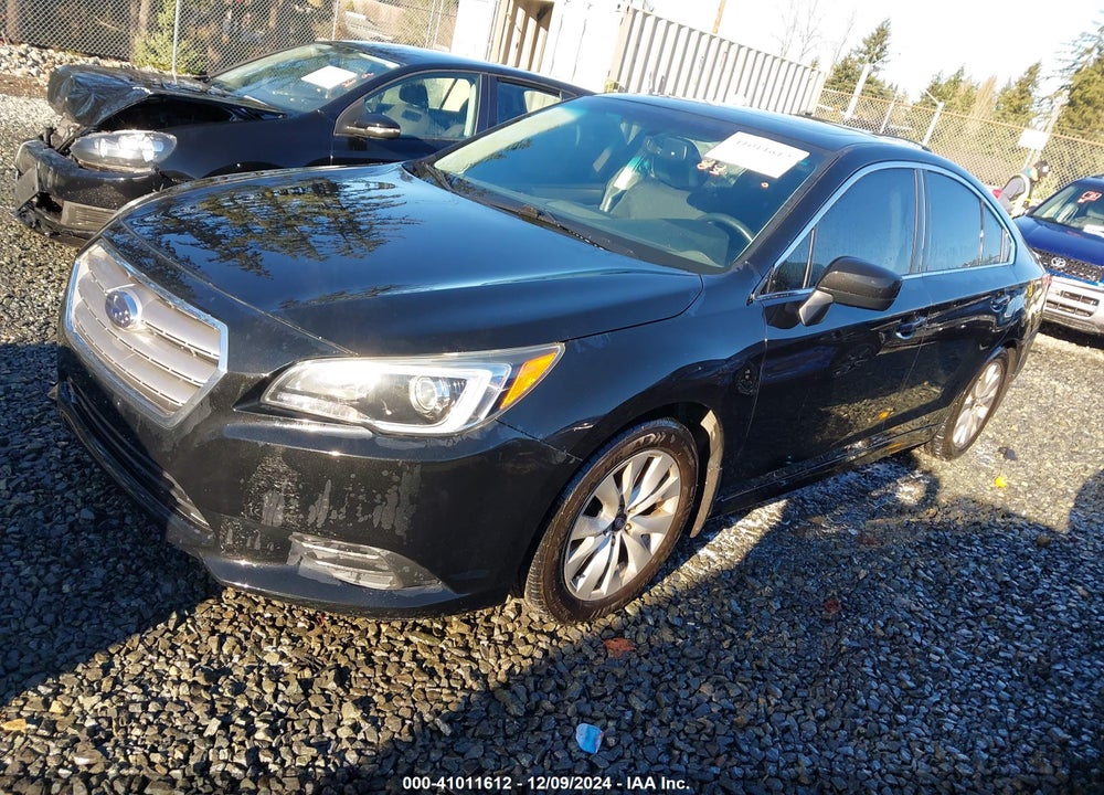 2015 SUBARU LEGACY 2.5I PREMIUM VIN: 4S3BNAD63F3075488