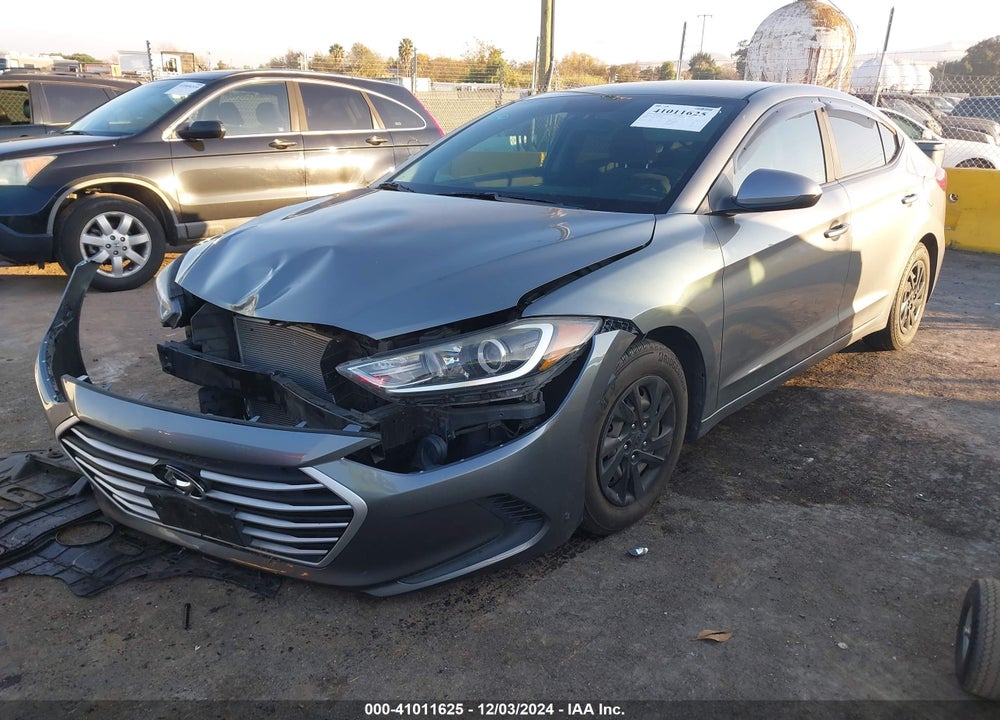 2017 HYUNDAI ELANTRA SE VIN: KMHD74LF2HU407550