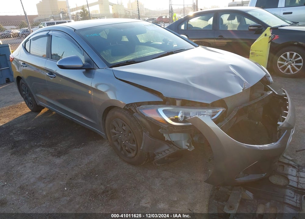 2017 HYUNDAI ELANTRA SE VIN: KMHD74LF2HU407550