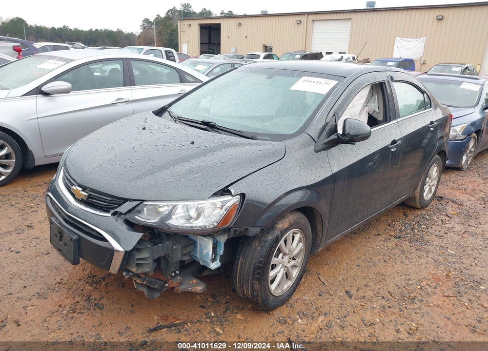 2017 CHEVROLET SONIC LT AUTO VIN: 1G1JD5SH8H4121705