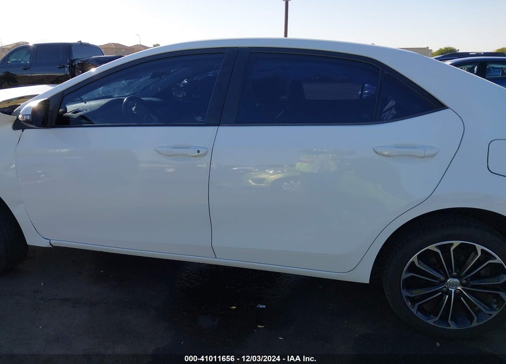 2015 TOYOTA COROLLA S PLUS VIN: 5YFBURHE5FP356606