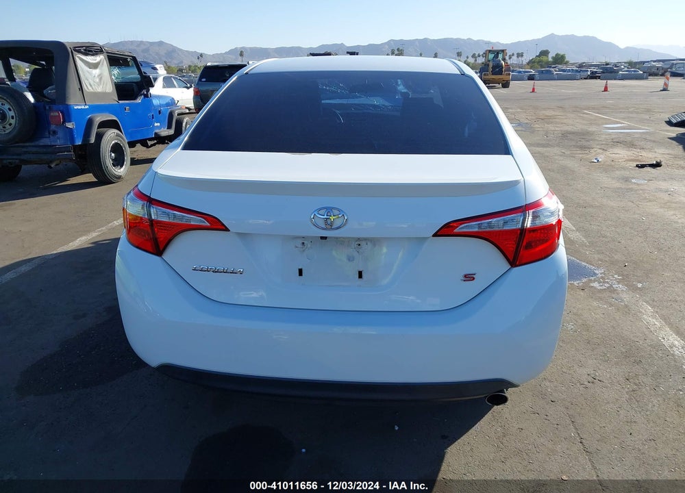 2015 TOYOTA COROLLA S PLUS VIN: 5YFBURHE5FP356606