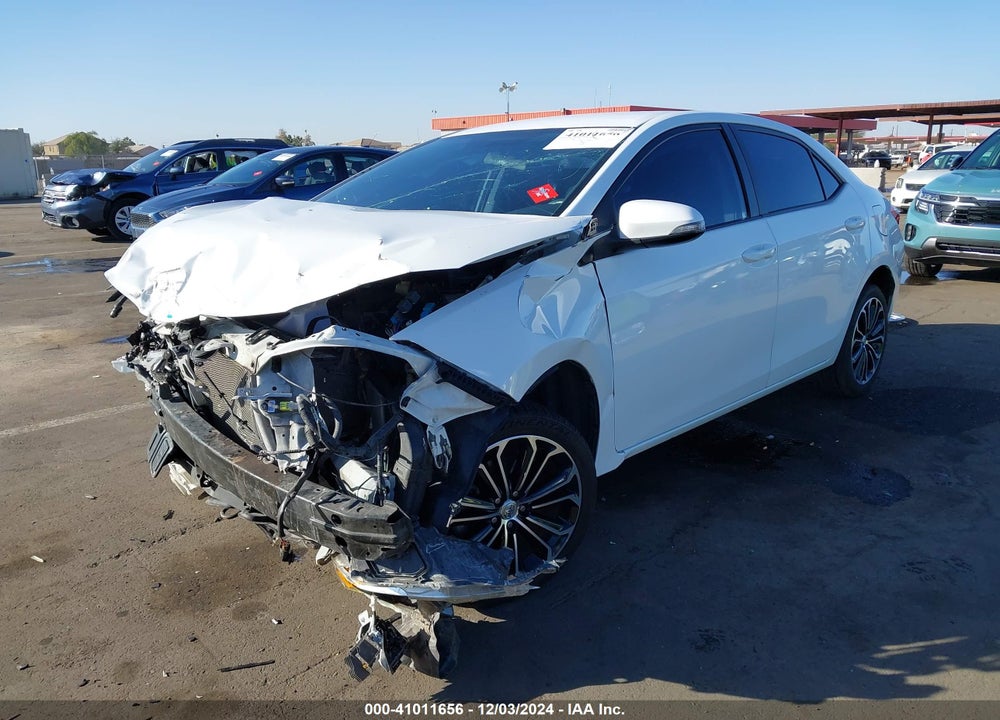 2015 TOYOTA COROLLA S PLUS VIN: 5YFBURHE5FP356606