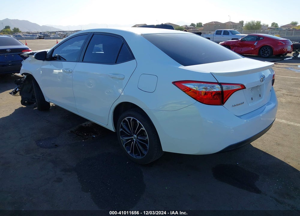 2015 TOYOTA COROLLA S PLUS VIN: 5YFBURHE5FP356606