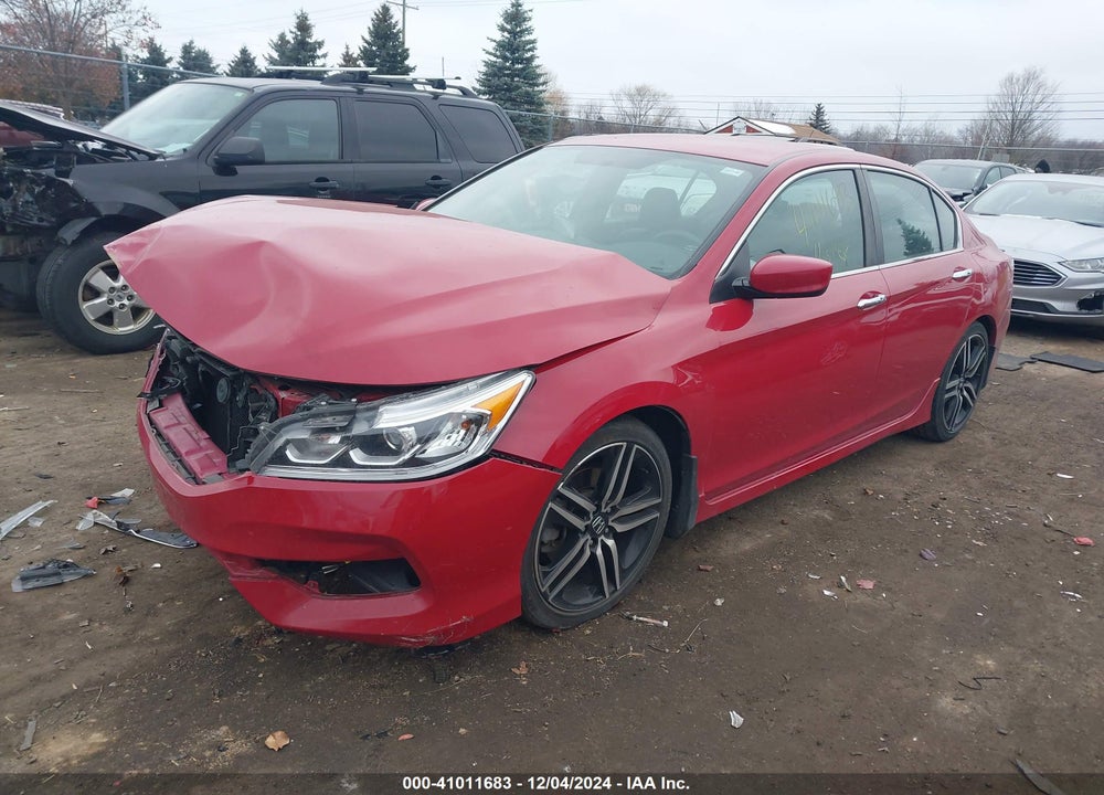 2017 HONDA ACCORD SPORT SE VIN: 1HGCR2F13HA062868