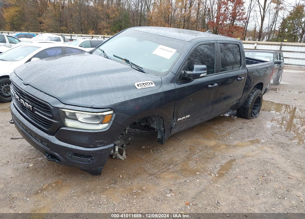 2020 RAM 1500 BIG HORN 4X4 5'7 BOX VIN: 1C6SRFFT8LN329899