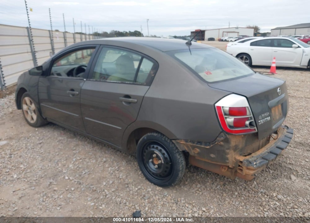 2008 NISSAN SENTRA 2.0S VIN: 3N1AB61E48L642024