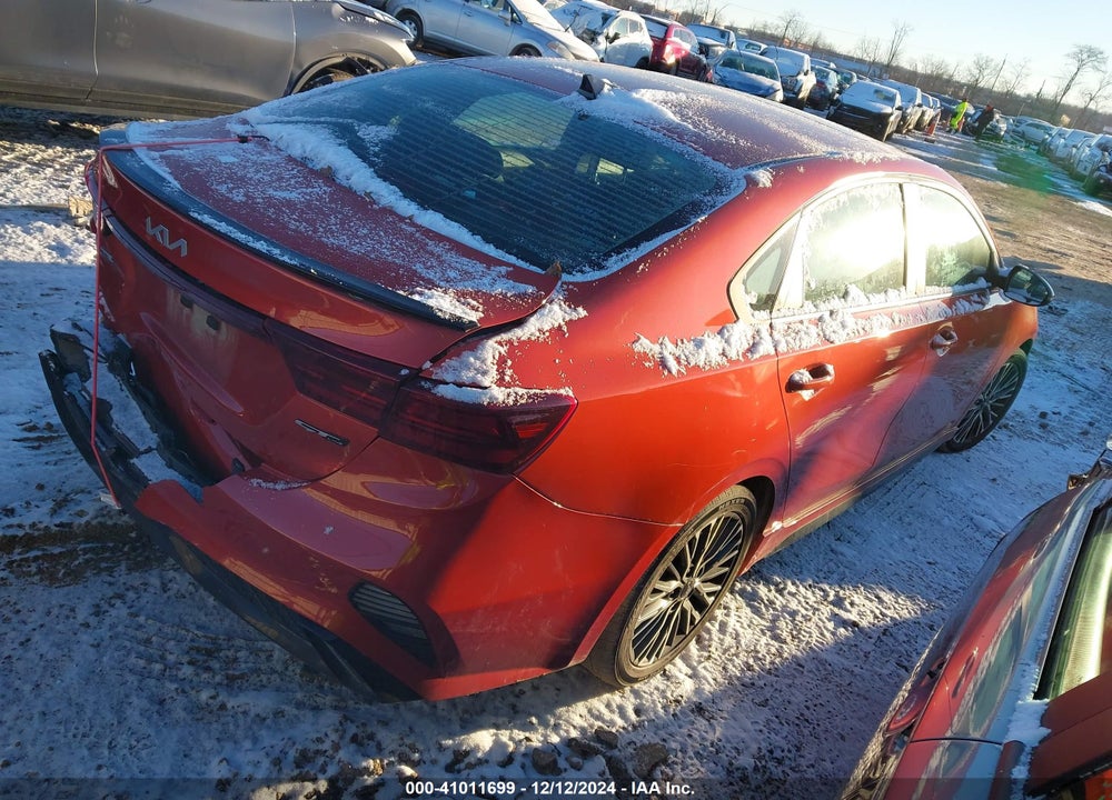 2022 KIA FORTE GT LINE VIN: 3KPF54AD9NE458252