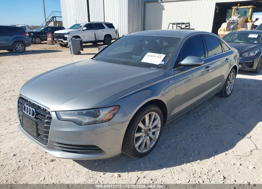 2014 AUDI A6 3.0T PREMIUM PLUS VIN: WAUFGAFC7EN046235