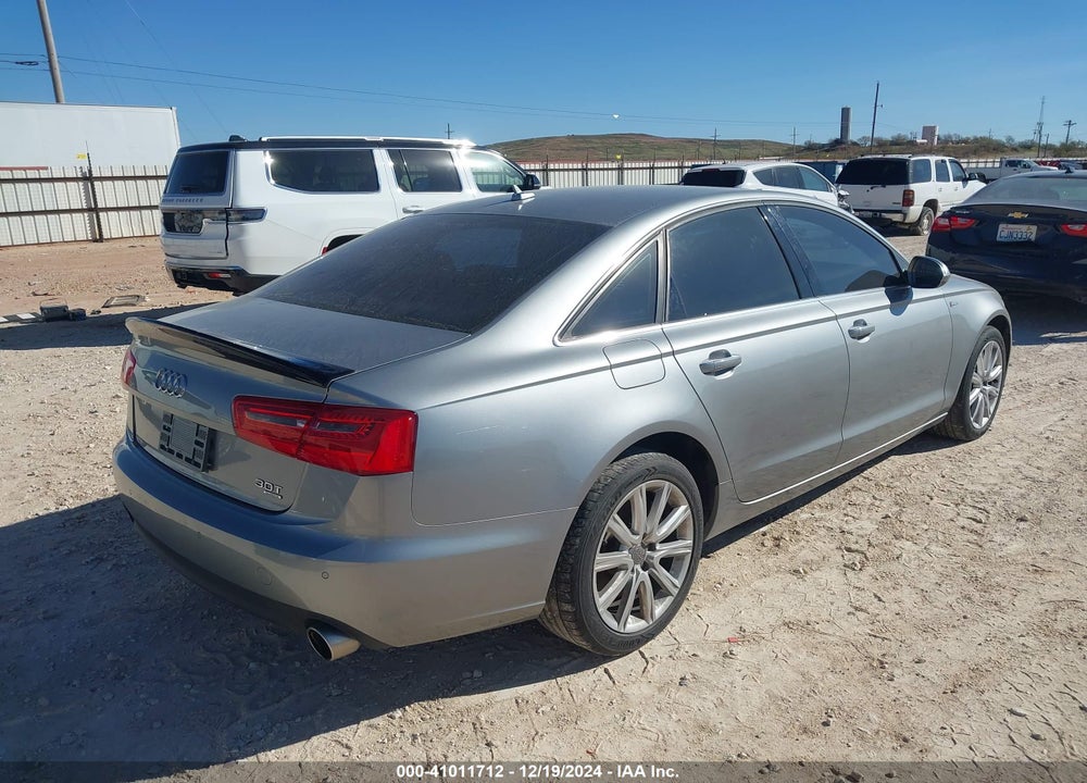 2014 AUDI A6 3.0T PREMIUM PLUS VIN: WAUFGAFC7EN046235
