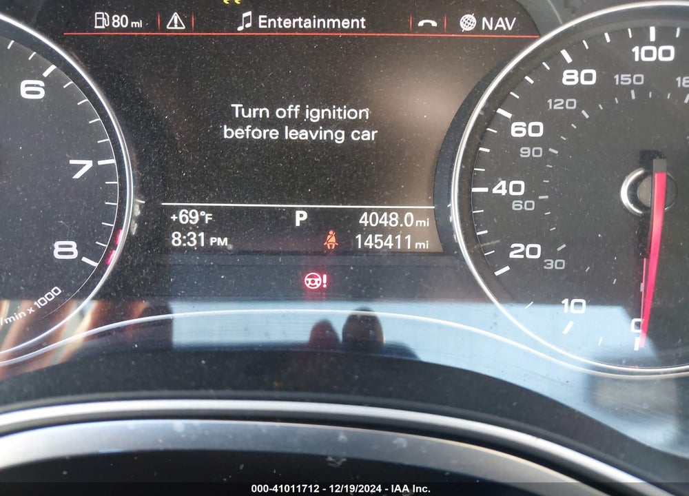 2014 AUDI A6 3.0T PREMIUM PLUS VIN: WAUFGAFC7EN046235