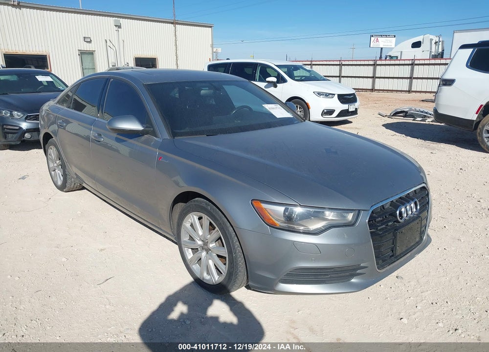 2014 AUDI A6 3.0T PREMIUM PLUS VIN: WAUFGAFC7EN046235