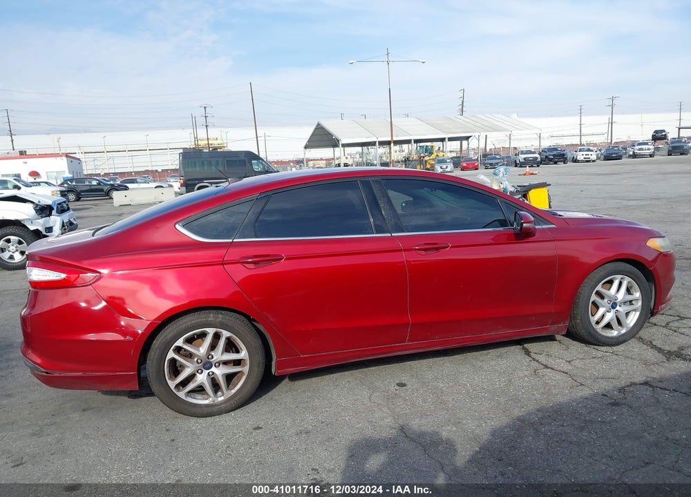 2016 FORD FUSION SE VIN: 3FA6P0H77GR330239