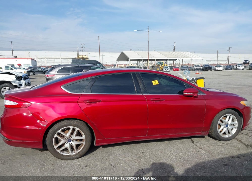 2016 FORD FUSION SE VIN: 3FA6P0H77GR330239
