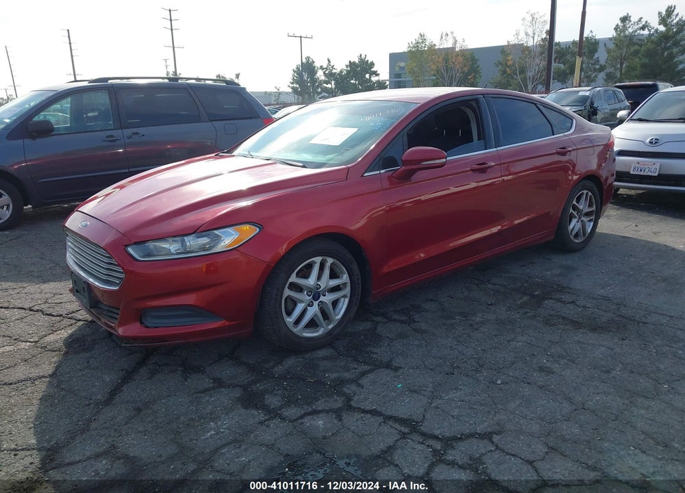 2016 FORD FUSION SE VIN: 3FA6P0H77GR330239