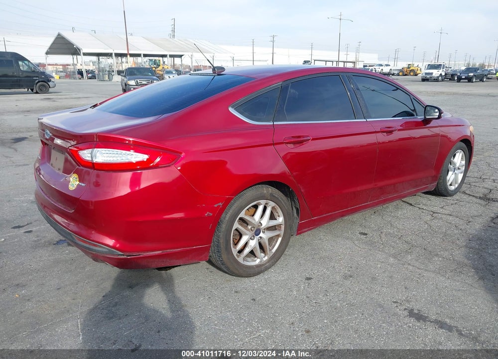 2016 FORD FUSION SE VIN: 3FA6P0H77GR330239