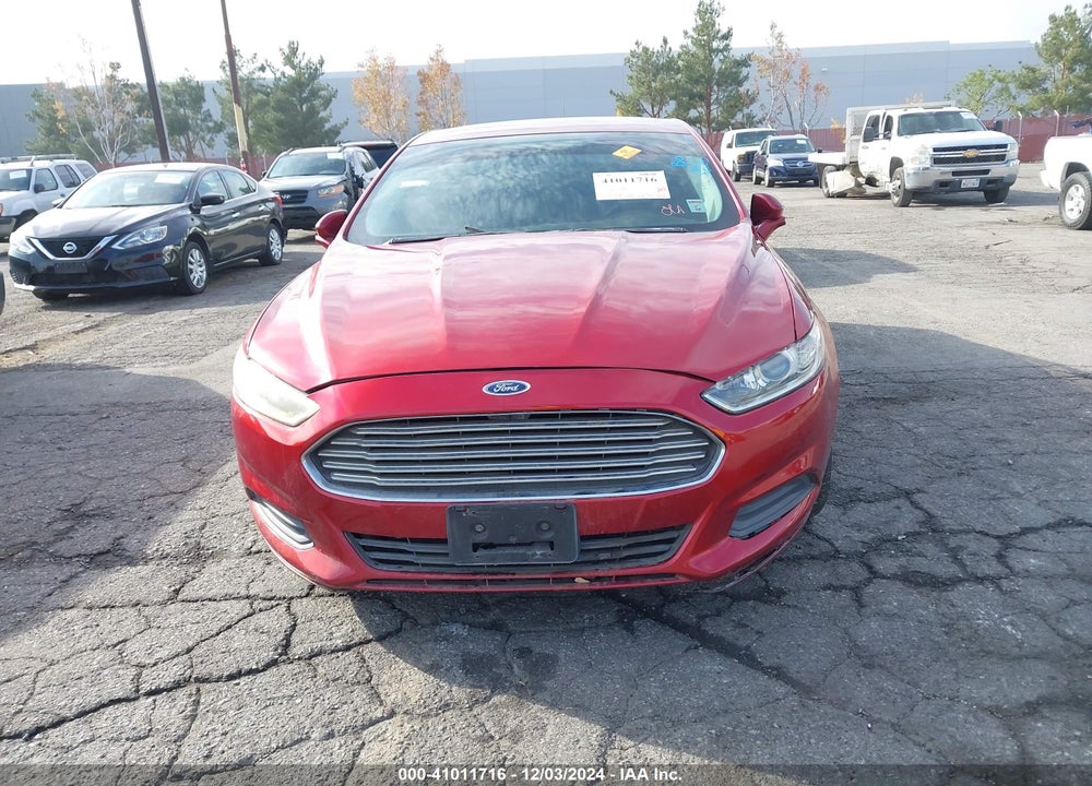 2016 FORD FUSION SE VIN: 3FA6P0H77GR330239