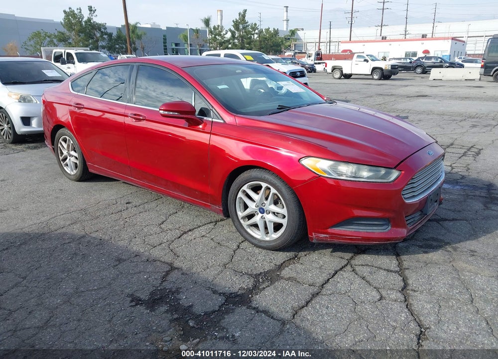 2016 FORD FUSION SE VIN: 3FA6P0H77GR330239