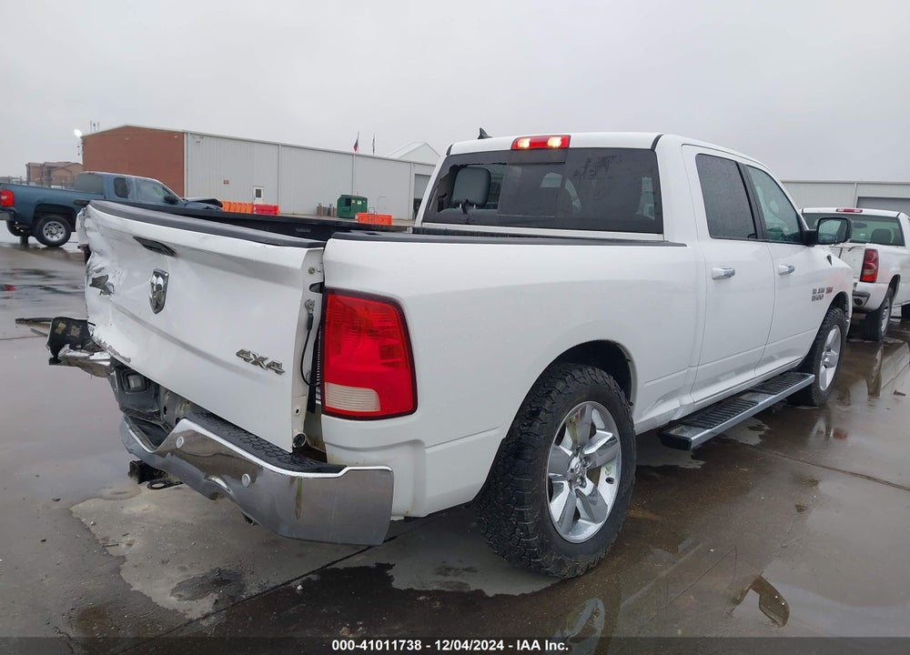 2018 RAM 1500 BIG HORN 4X4 6'4 BOX VIN: 1C6RR7TT6JS168489