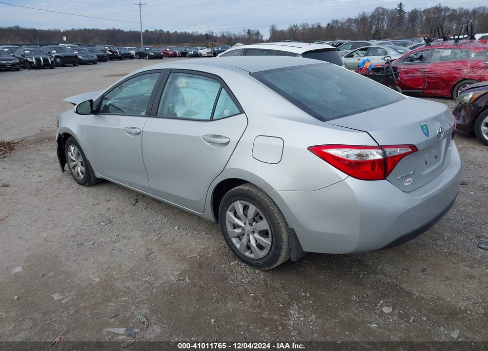 2016 TOYOTA COROLLA LE VIN: 2T1BURHE2GC657724