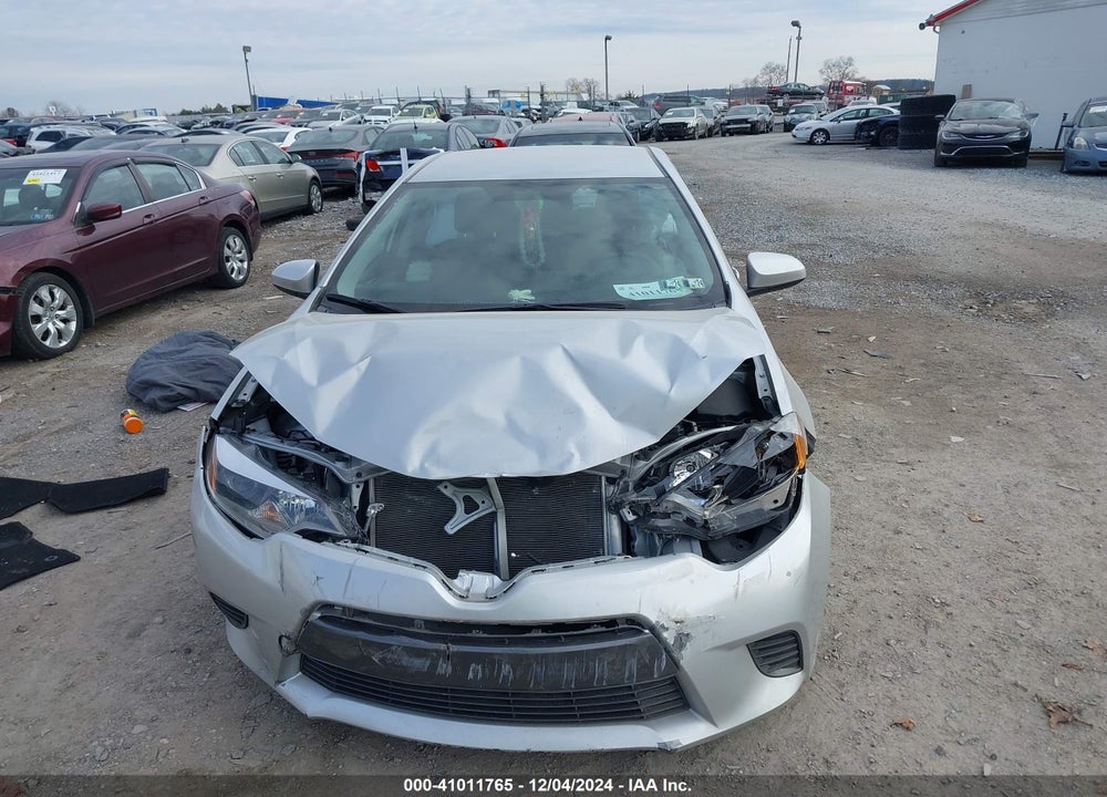 2016 TOYOTA COROLLA LE VIN: 2T1BURHE2GC657724