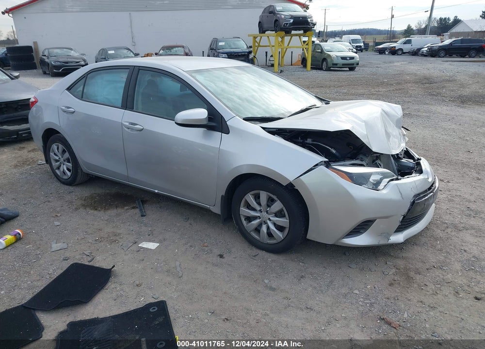 2016 TOYOTA COROLLA LE VIN: 2T1BURHE2GC657724