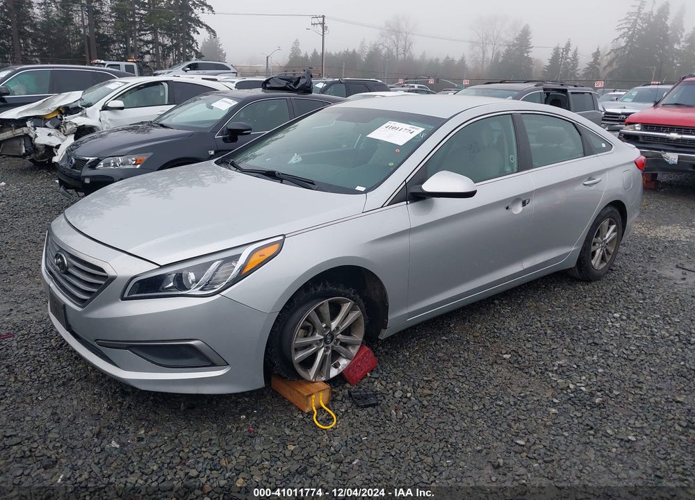2017 HYUNDAI SONATA VIN: 5NPE24AF0HH574770