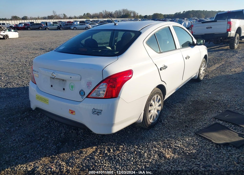 2016 NISSAN VERSA 1.6 S+ VIN: 3N1CN7AP1GL836208