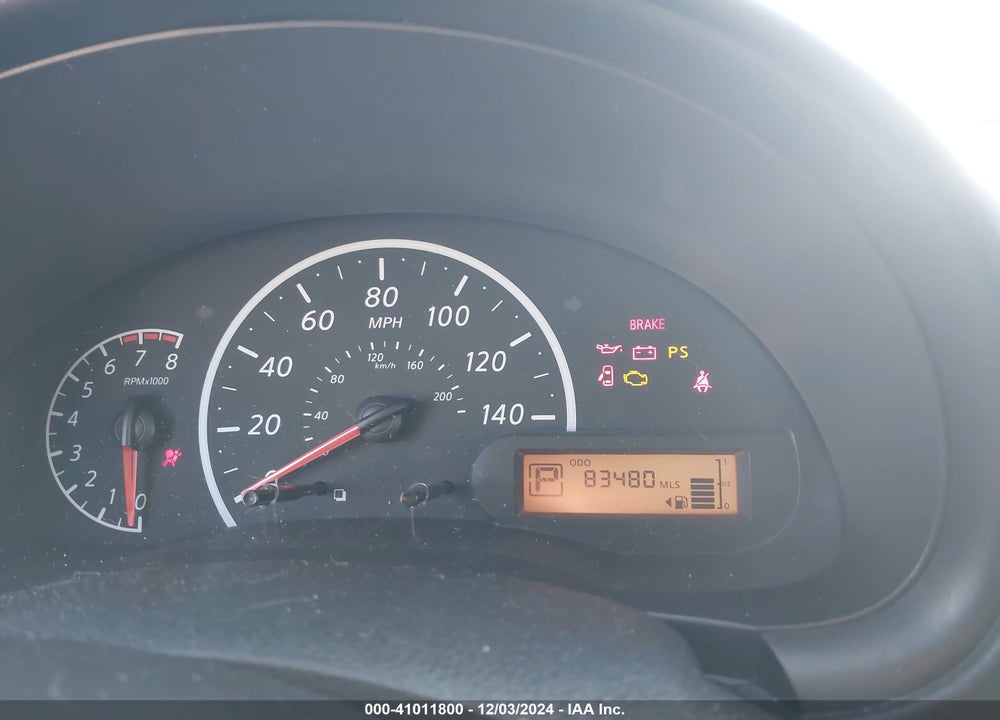 2016 NISSAN VERSA 1.6 S+ VIN: 3N1CN7AP1GL836208