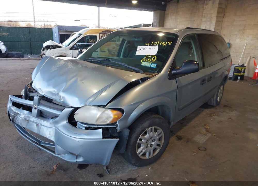 2005 DODGE GRAND CARAVAN SE VIN: 1D4GP24R25B396381