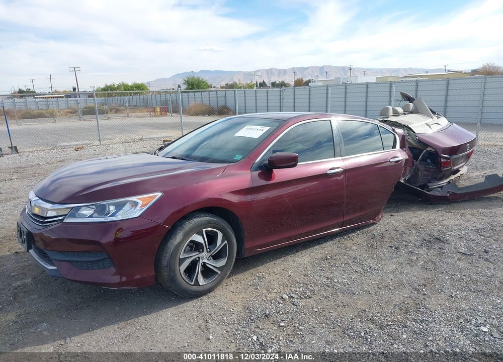 2016 HONDA ACCORD LX VIN: 1HGCR2F38GA168099