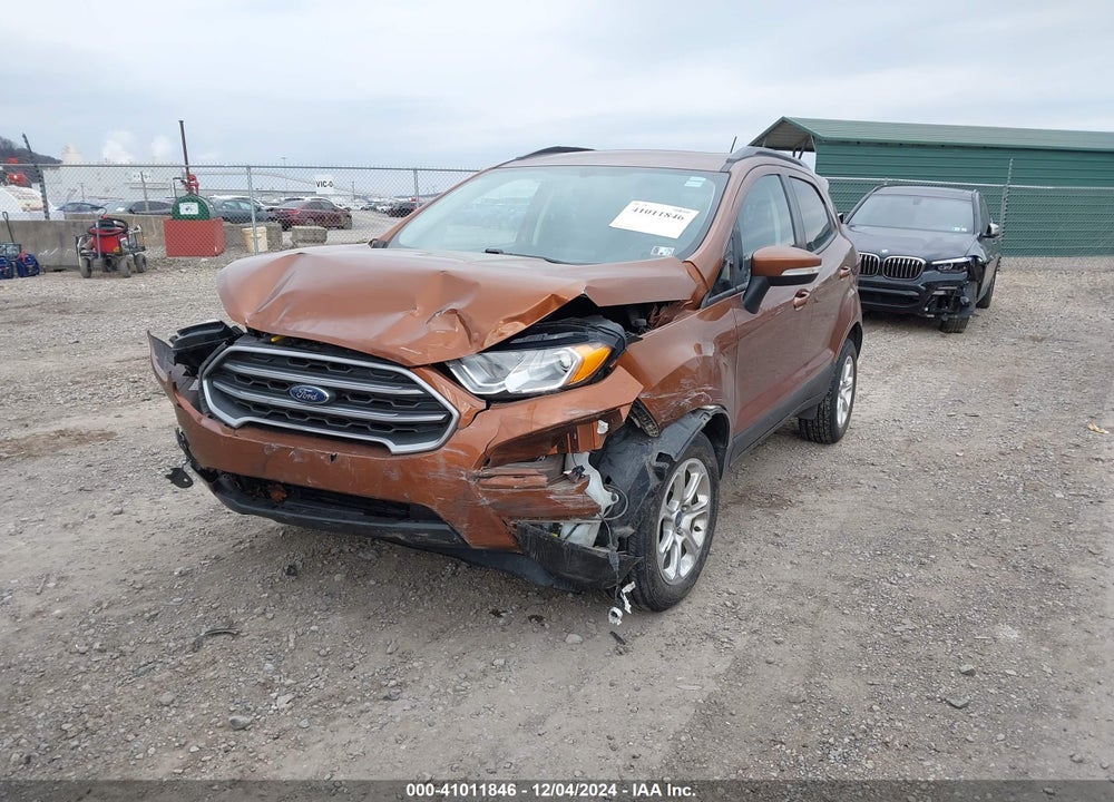 2018 FORD ECOSPORT SE VIN: MAJ6P1UL6JC170417