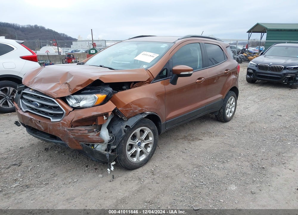 2018 FORD ECOSPORT SE VIN: MAJ6P1UL6JC170417