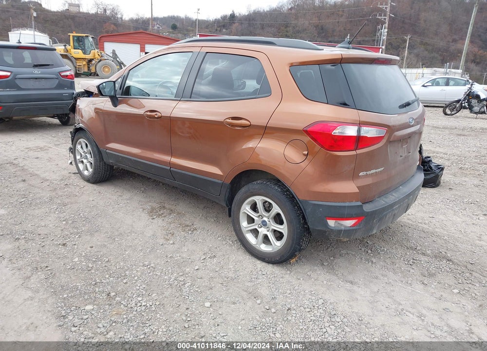 2018 FORD ECOSPORT SE VIN: MAJ6P1UL6JC170417