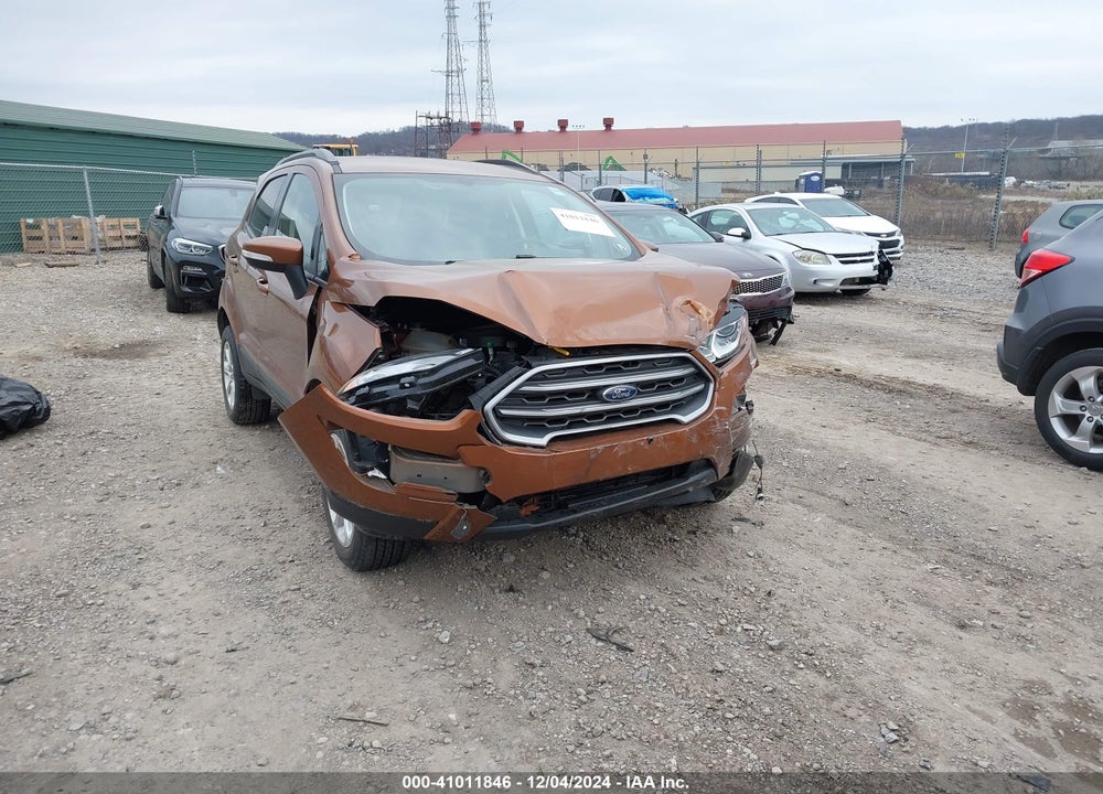 2018 FORD ECOSPORT SE VIN: MAJ6P1UL6JC170417