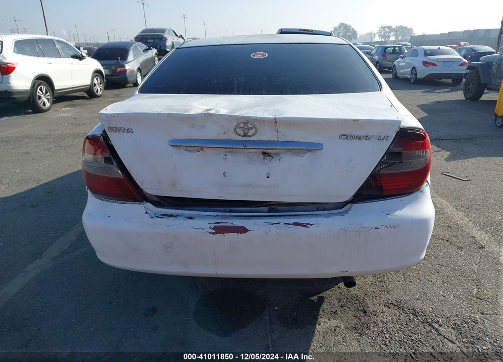 2005 TOYOTA CAMRY LE VIN: 4T1BE32K35U586070