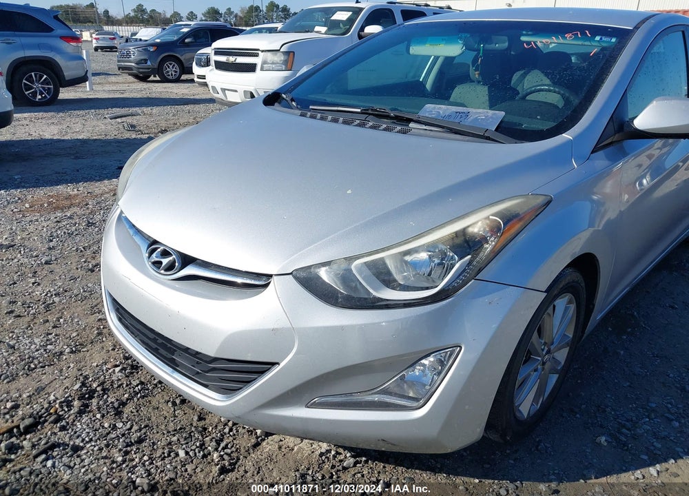 2015 HYUNDAI ELANTRA SE VIN: 5NPDH4AE6FH621413