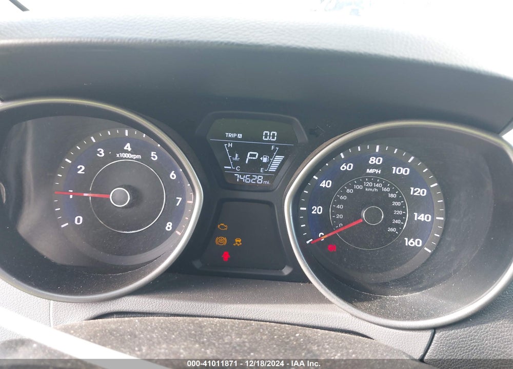 2015 HYUNDAI ELANTRA SE VIN: 5NPDH4AE6FH621413