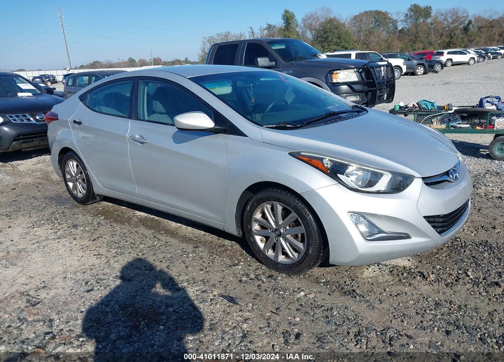2015 HYUNDAI ELANTRA SE VIN: 5NPDH4AE6FH621413