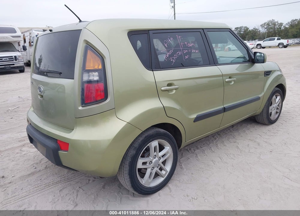 2011 KIA SOUL VIN: KNDJT2A29B7254663